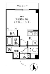 ラ・フォート東日暮里の物件間取画像